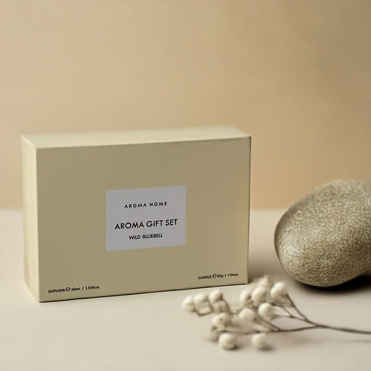 Wild Bluebell – Aroma Gift Set (Scented Candle & Reed Diffuser)