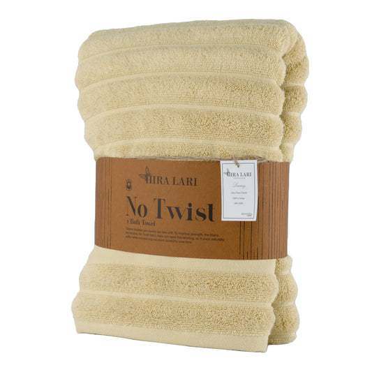 HL Zero Twist Bath Towel – 600 GSM | Tan | Premium Cotton (70×140 cm)