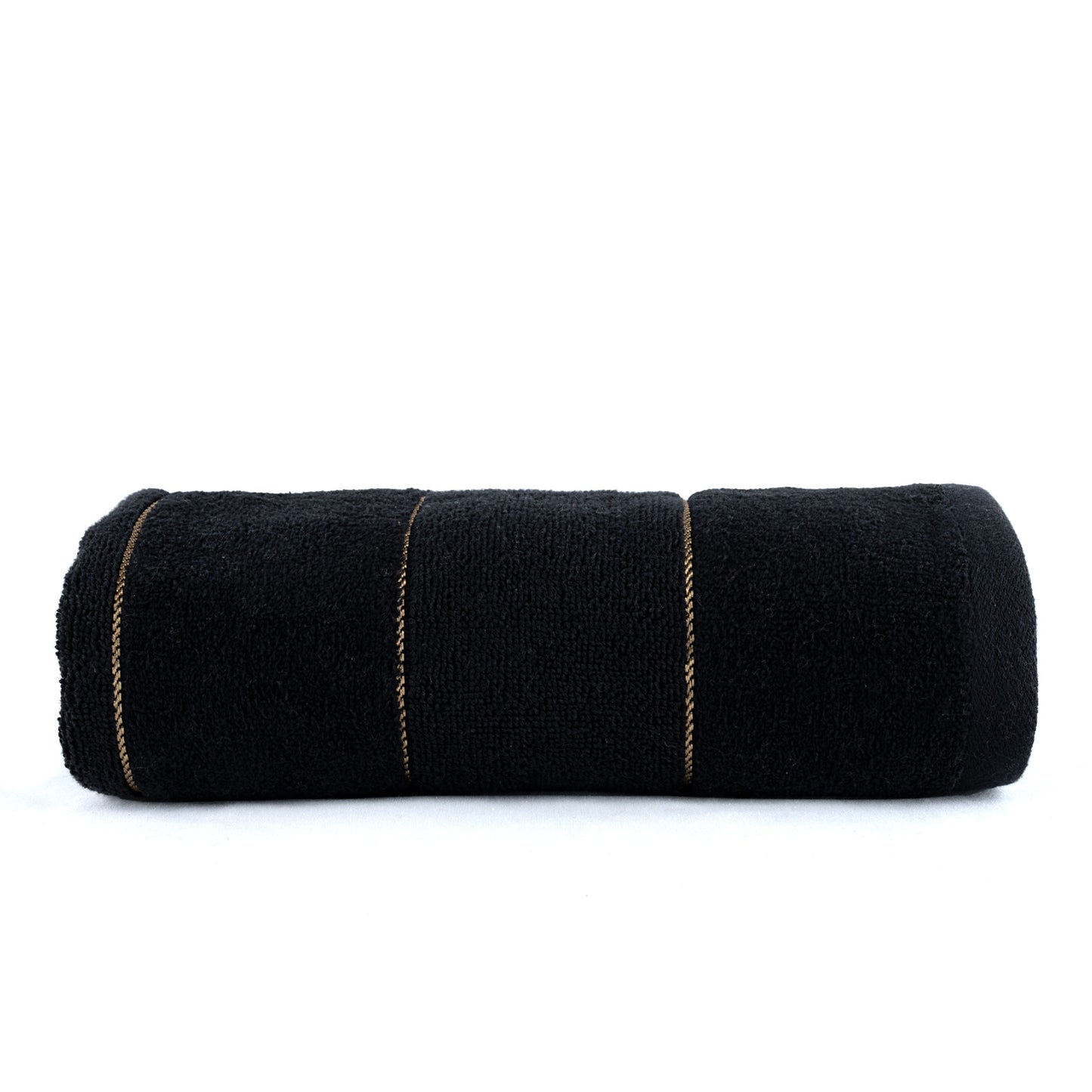 Black – HL 5th Avenue Hand Towel – 550 GSM Premium Cotton (50x100 cm)