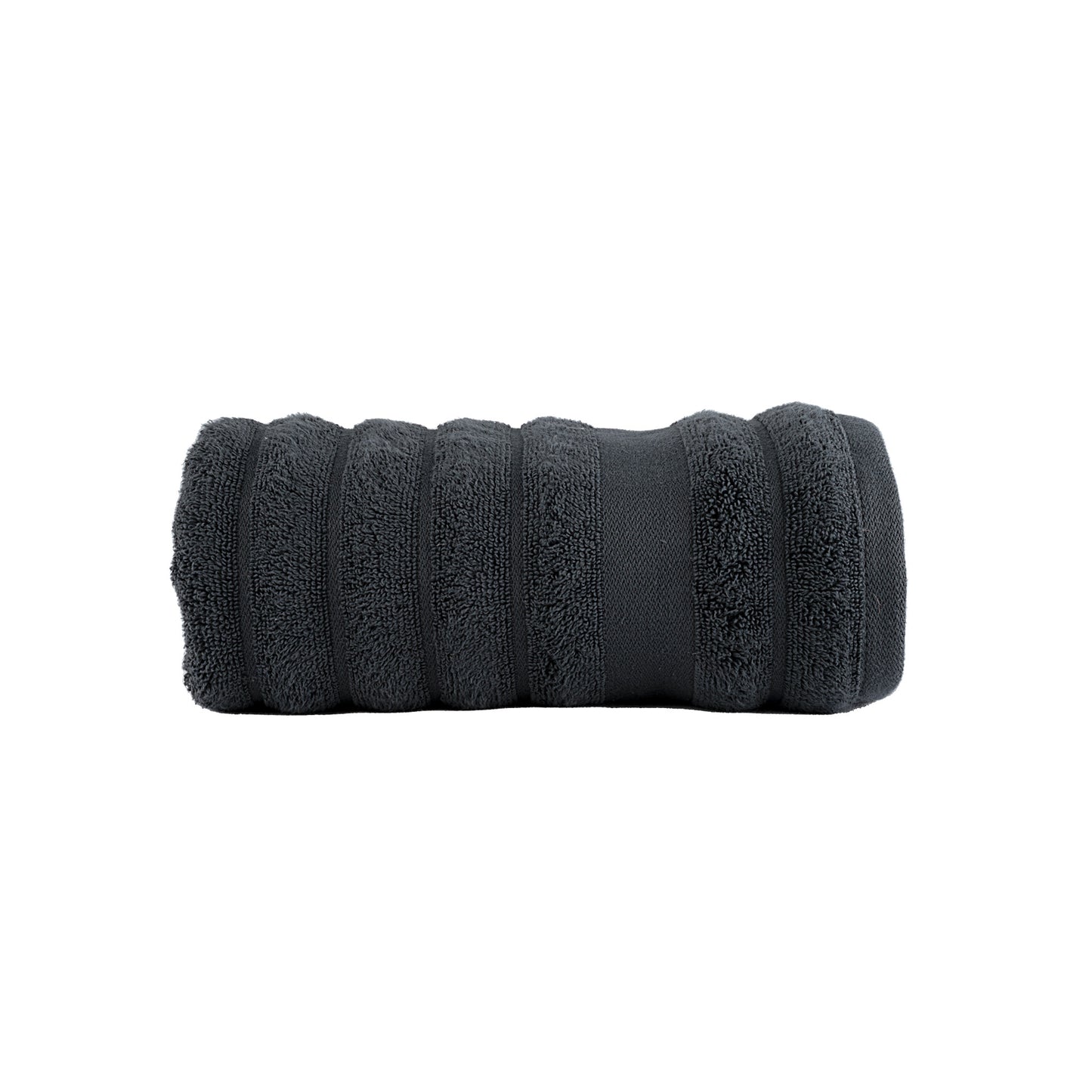Charcoal | HL Zero Twist Hand Towel – 600 GSM | Premium Cotton (50×100 cm)