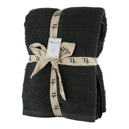 HL Park Lane Bath Towel – 550 GSM | Charcoal | Premium Cotton (70×140 cm)