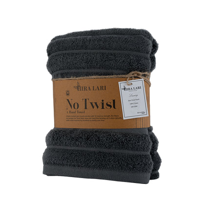 Charcoal | HL Zero Twist Hand Towel – 600 GSM | Premium Cotton (50×100 cm)