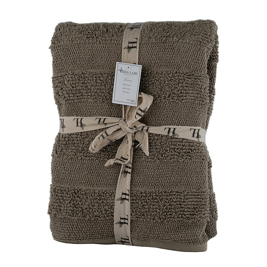 HL Park Lane Bath Towel – 550 GSM | Brown | Premium Cotton (70×140 cm)