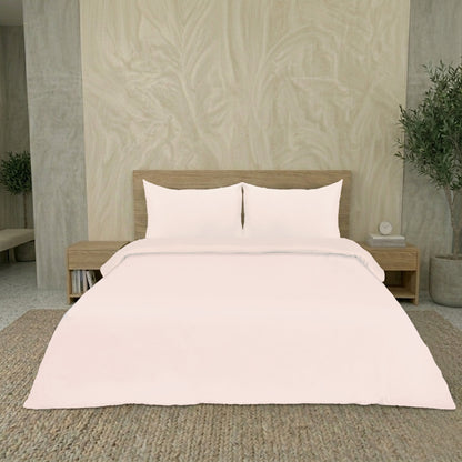 Biscuit Luxury Hotel Collection King Quilt Cover Set with 2 Pillow Covers – 104" x 95" – 100% Cotton Sateen TC-200