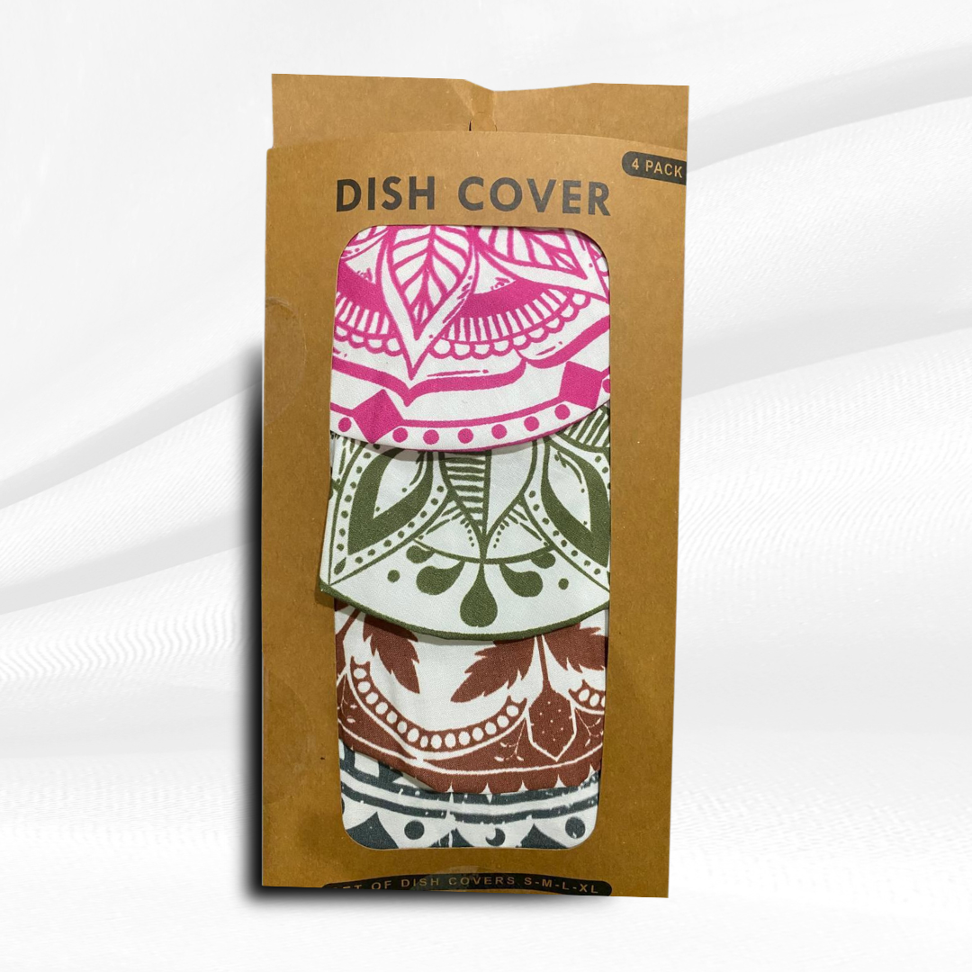 Dish Cover Set | 4 Adjustable Sizes