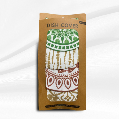 Dish Cover Set | 4 Adjustable Sizes