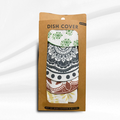 Dish Cover Set | 4 Adjustable Sizes