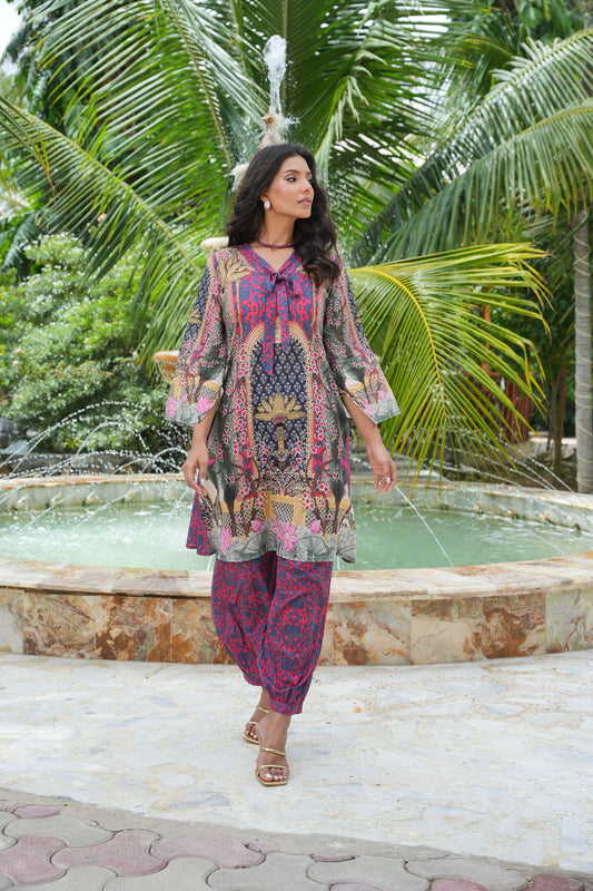 HL – Mughal-e-Bahaar | 2 Piece Stitched Lawn Suit – Summer 2026