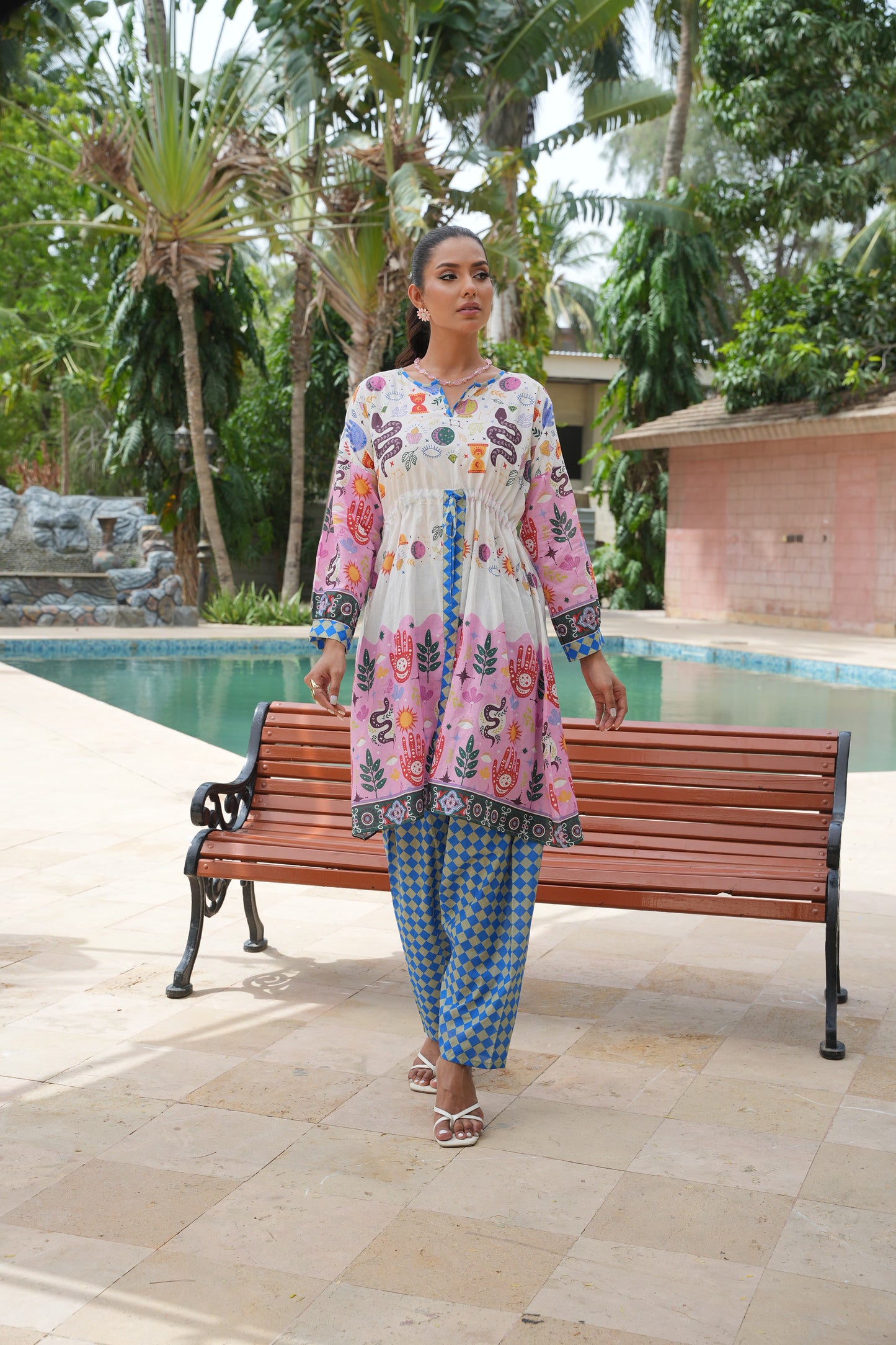 HL – Razon Ka Canvas | 2 Piece Stitched Lawn Suit  | Summer 2026