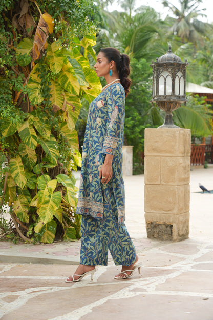HL – Chaman Zaar | 2 Piece Stitched Lawn Suit – Summer 2026