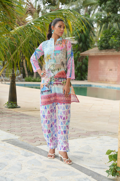 Rang Bhoomi – 2 Piece Unstitched Lawn Suit | Hira Lari Lawn 2025 Collection