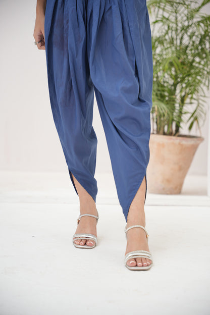 HL Lawn Trouser – Blue | By Hira Lari