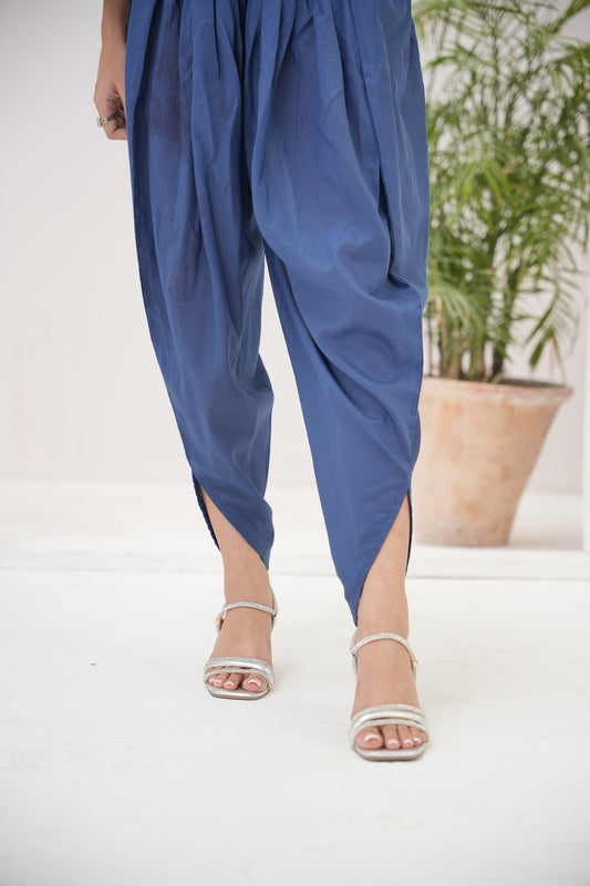 HL Lawn Trouser – Blue | By Hira Lari