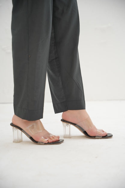 HL Lawn Trouser – Black – 3 | By Hira Lari