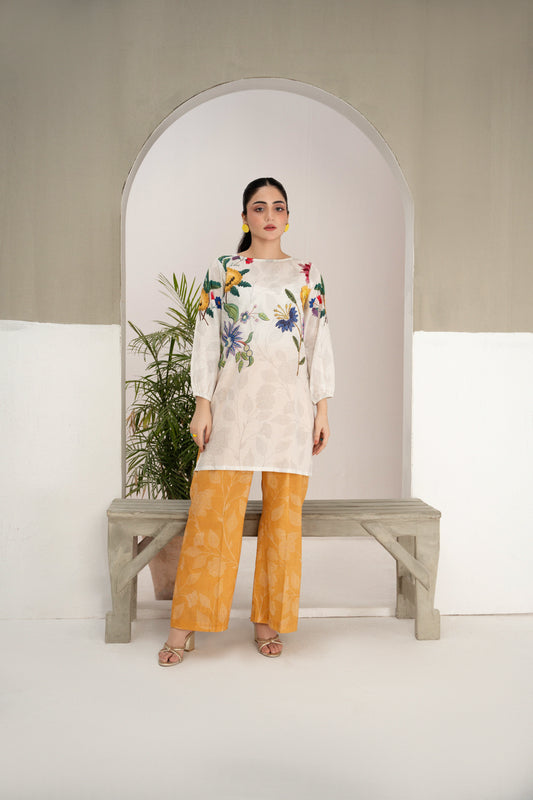 HL – Naqsh-e-Gul | 2 Piece Stitched Lawn Suit – Summer 2026