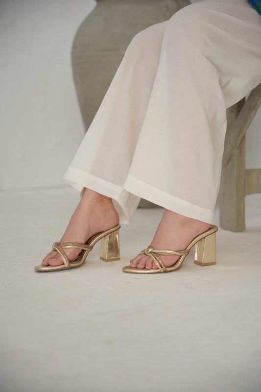 HL Lawn Trouser – White – 2 | By Hira Lari