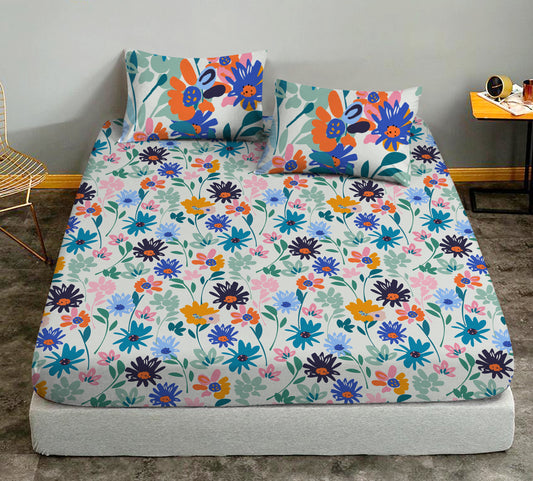 Cherries Fitted Sheet (Daisy)