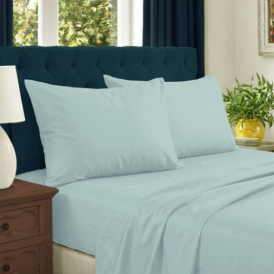 HL Dyed Sheet Set – Ice Blue