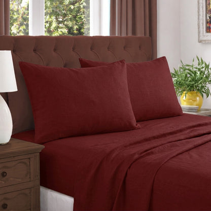 HL Dyed Sheet Set – Maroon