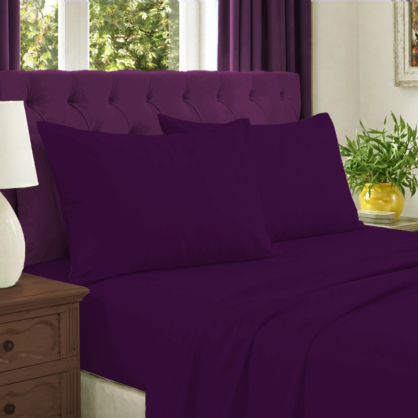 HL Dyed Sheet Set – Purple