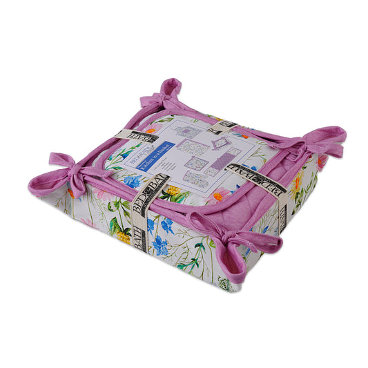 Pink – 6 Pcs Kitchen Basket Set  | 100% Cotton