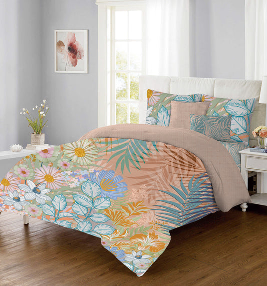 Royal Crest Comforter (Floral Garden)