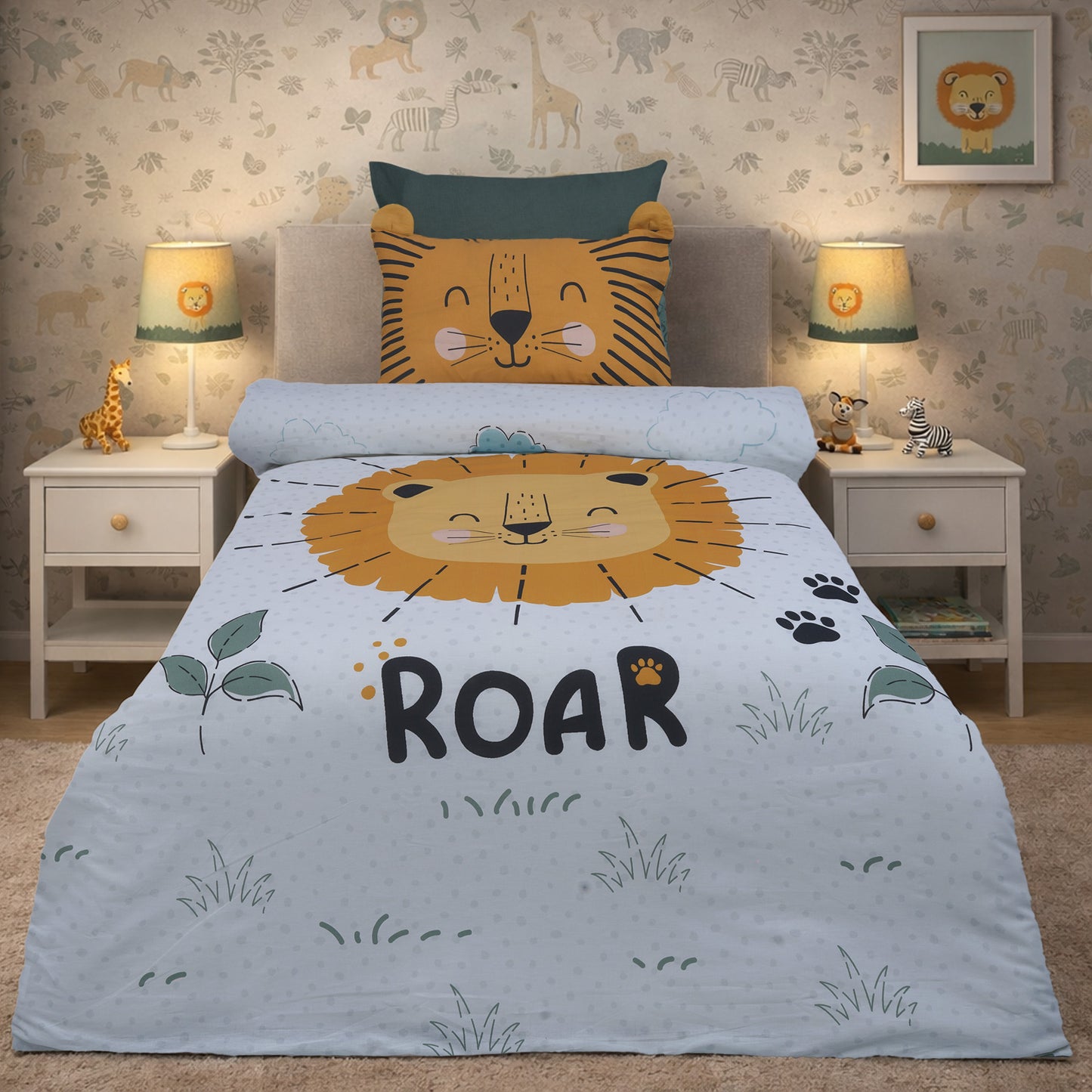Lion Dreams – Kids Comforter Set | Innovative Comfort Series