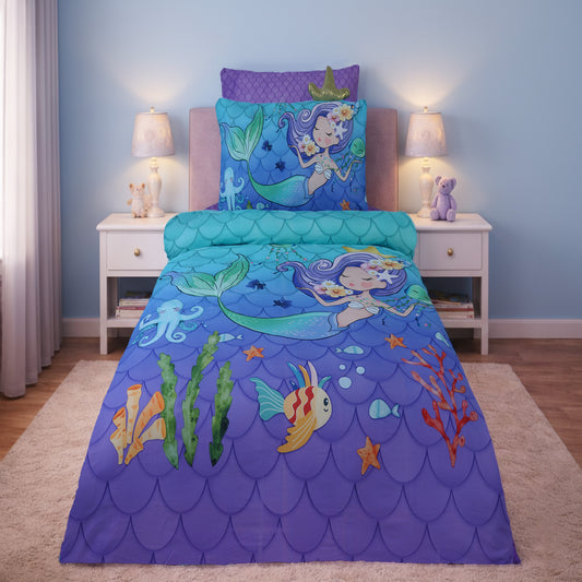 Mermaid – Kids Quilt Cover Set