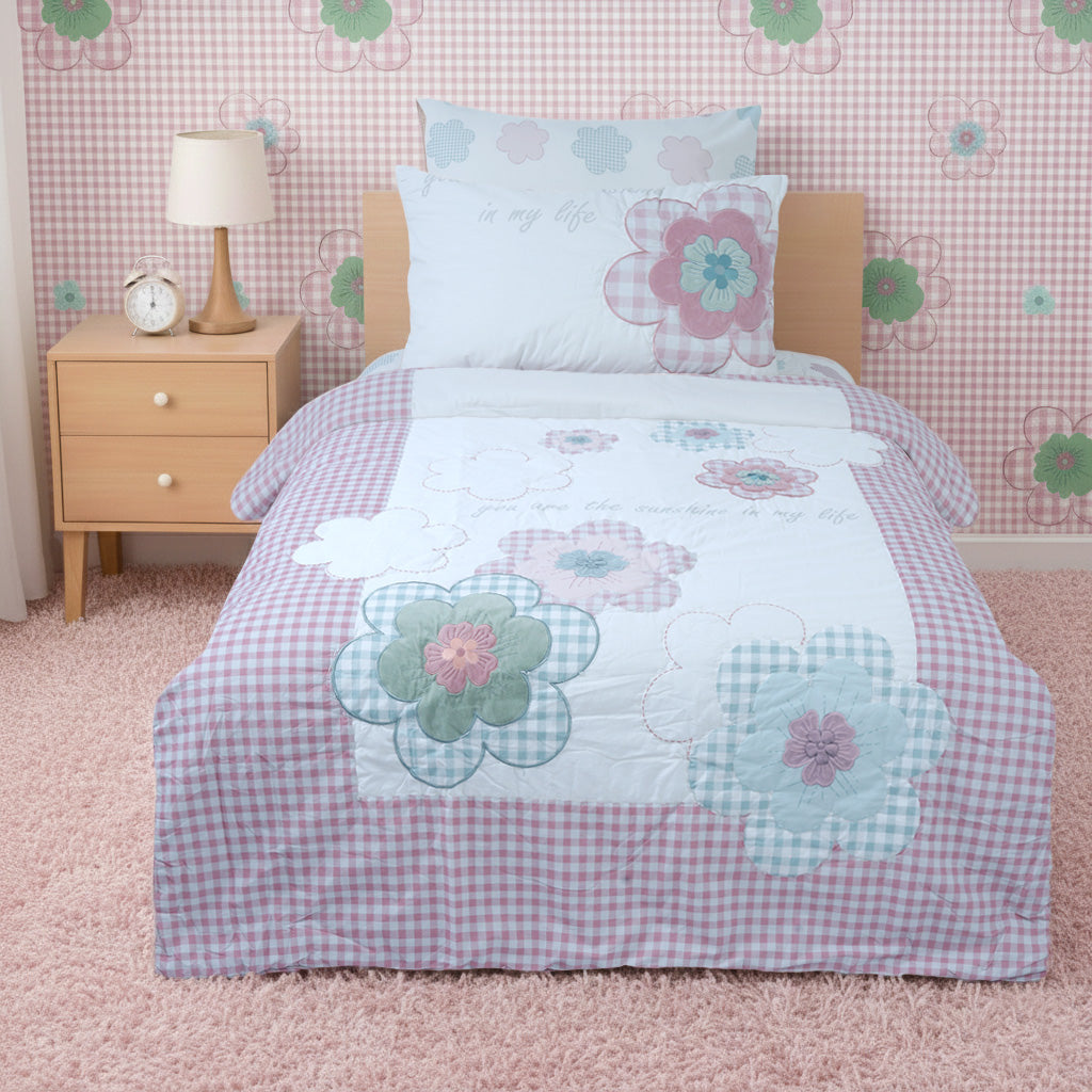 Floral Dreams – Kids Comforter Set (Innovative Comfort Series)