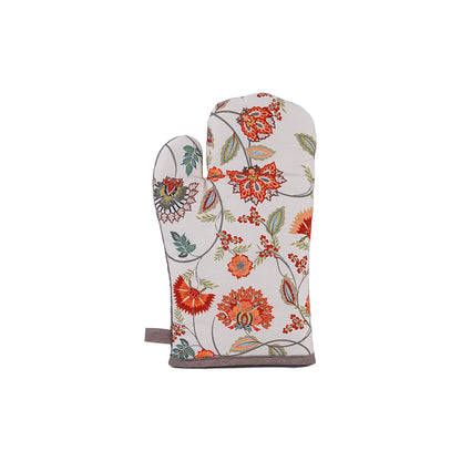 Kitchen Oven Mitt – Brown | 12 x 7 Inches | 100% Cotton