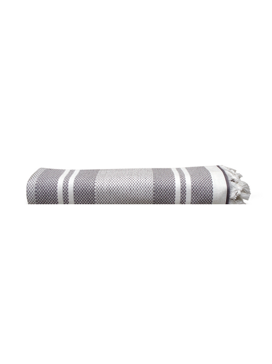 Hammam Towel (Yarn Dyed) – Gray