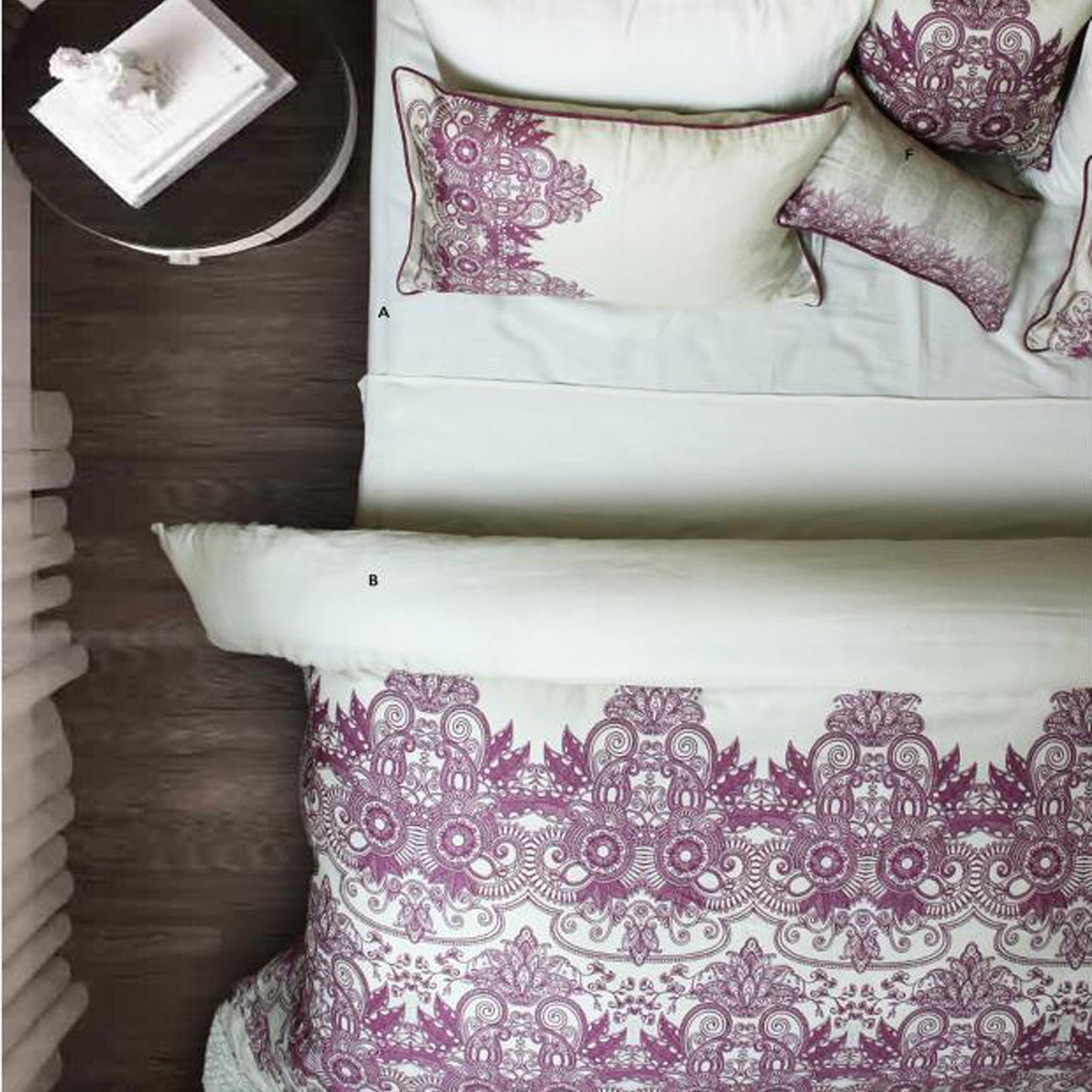 Harmony Lace King Quilt Cover Set – Signature Bedding by Hira Lari