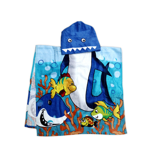 Kid Printed Poncho