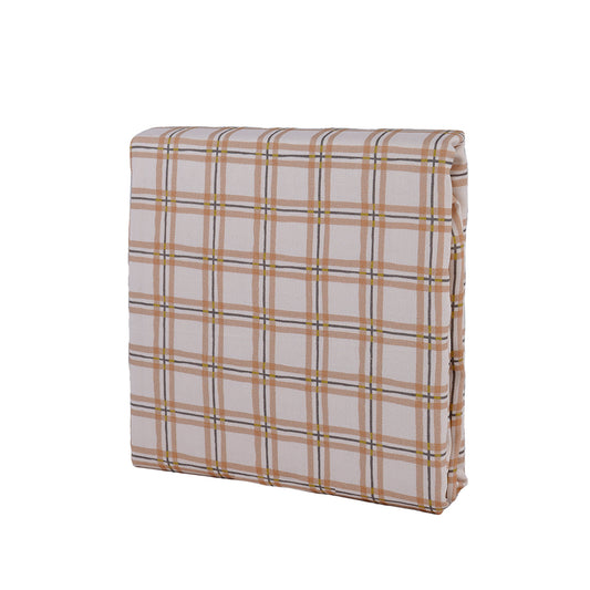 Printed Table Cover – Brown | 84 x 60 Inches | 100% Cotton
