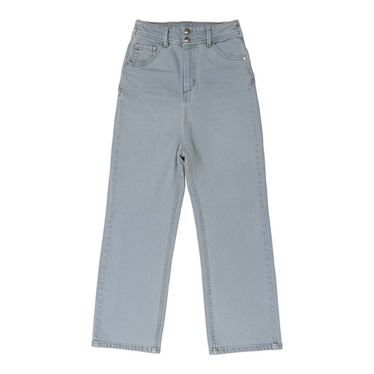 HL Denim Jean Double Button Straight Fit (Sky Blue)