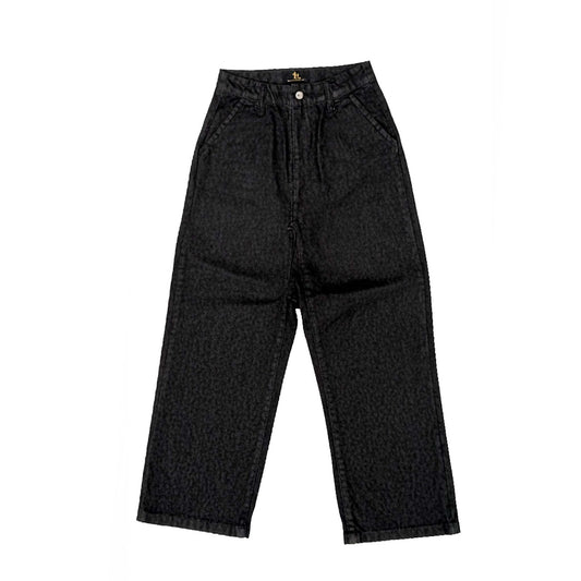 HL Denim Jean Textured Wide Leg (Black Print)
