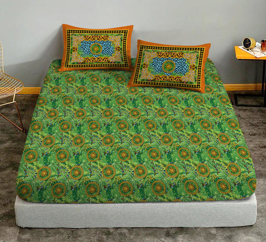 Royal Crest Fitted Sheet (Jungle)