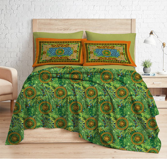 Royal Crest Flat sheet Set (Jungle)