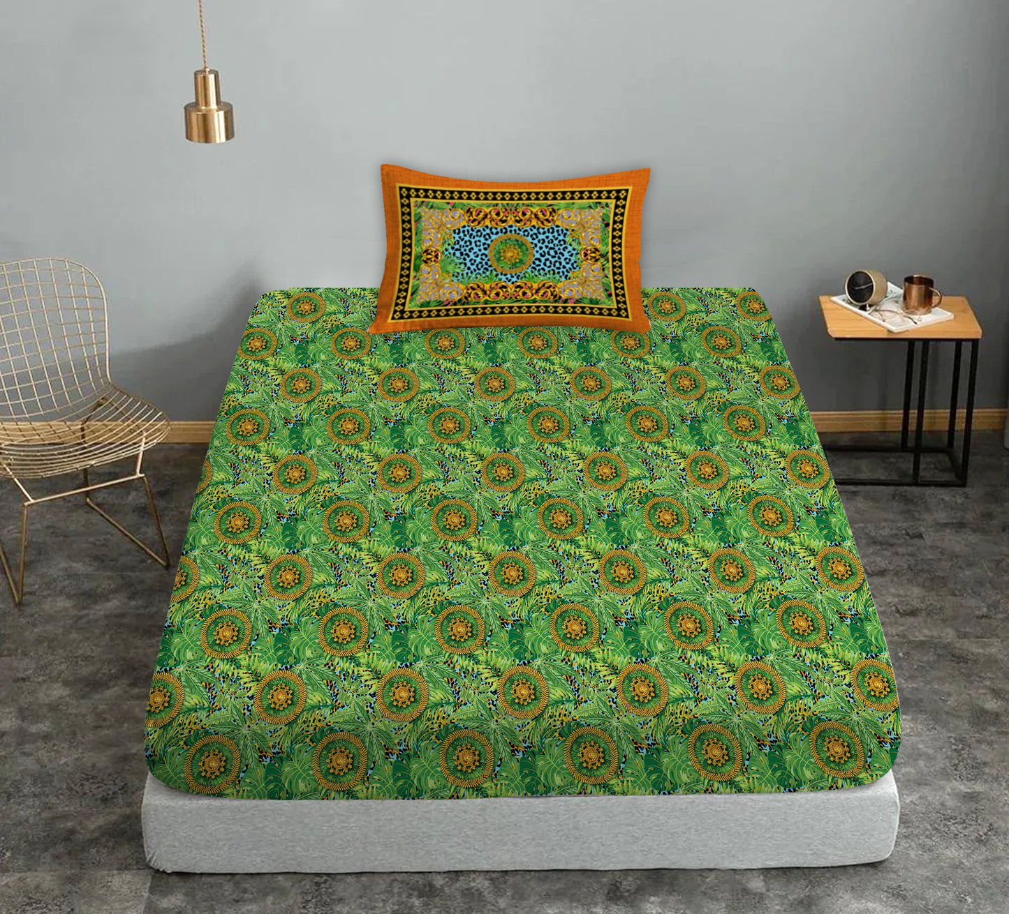 Royal Crest Fitted Sheet (Jungle)