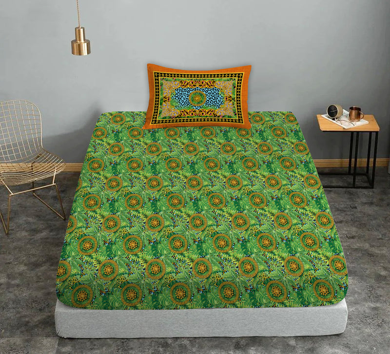 Royal Crest Fitted Sheet (Jungle)