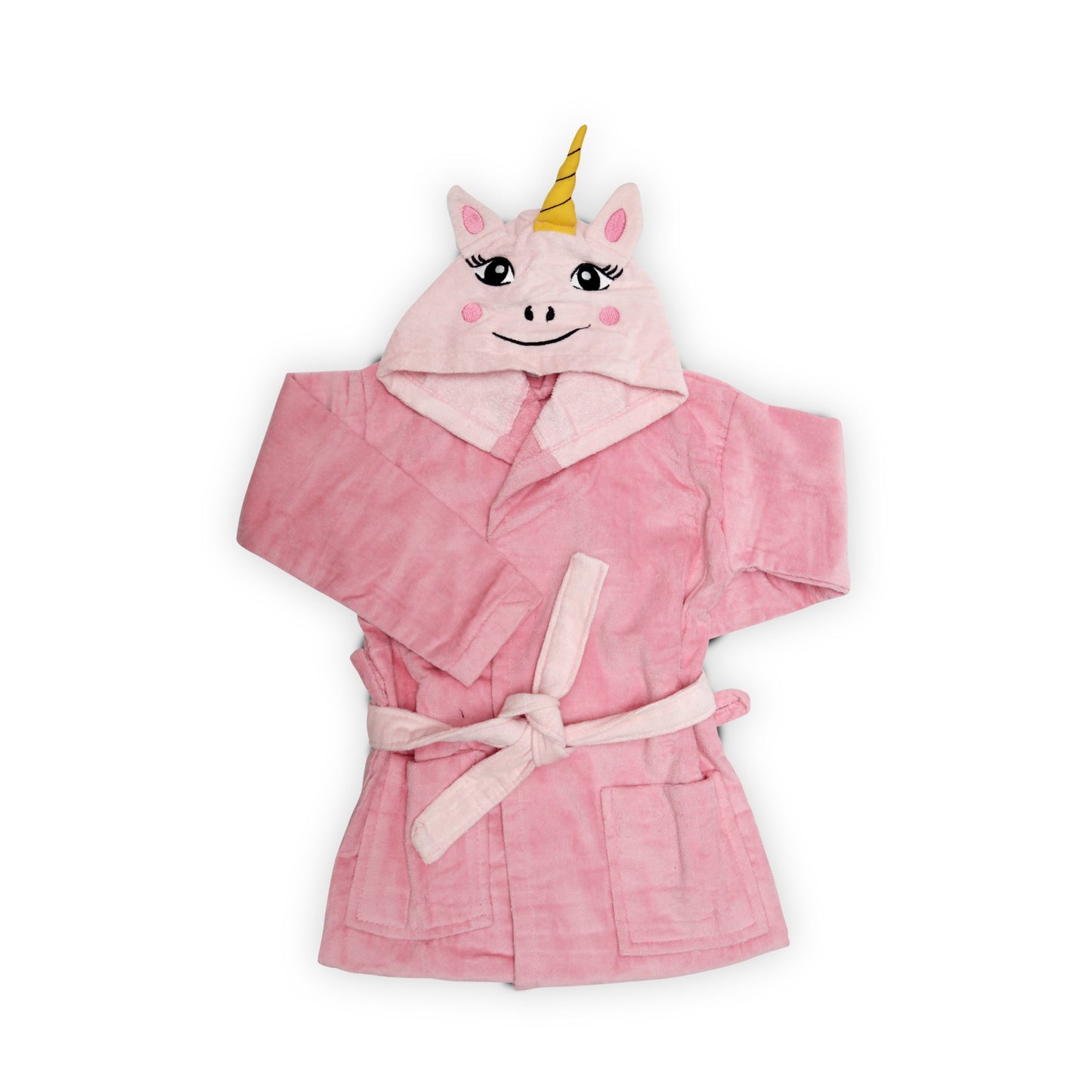 Kid Hooded Bathrobe (Emb.)