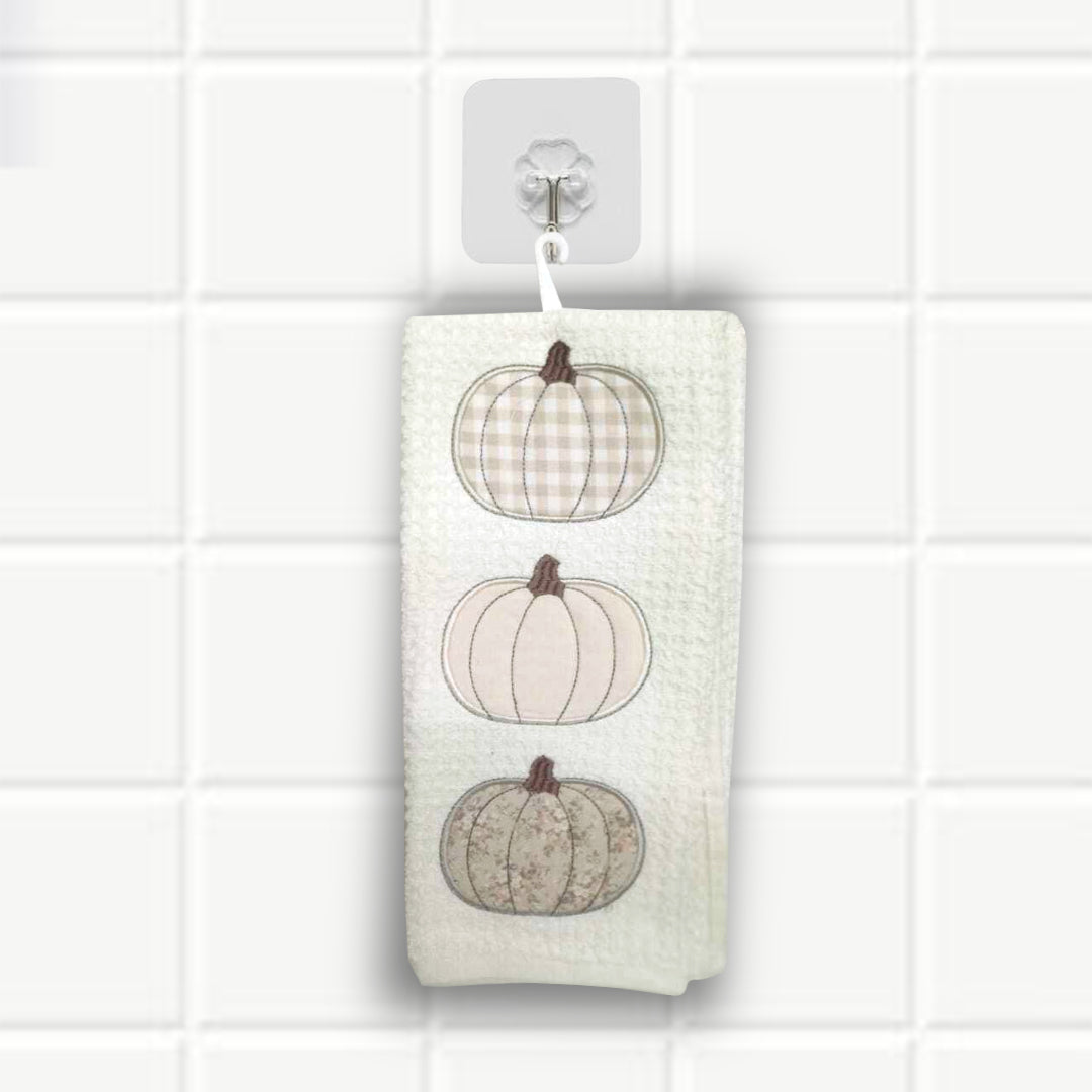 Kitchen Towels Pumpkin (Pk of 2)