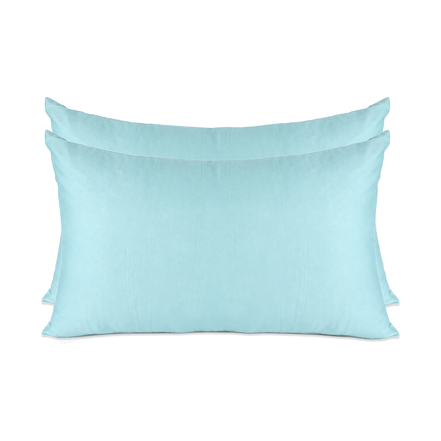 Mint Luxury Hotel Collection Pillow Cover Set – 2 Pieces – 20" x 30" – 100% Cotton Sateen TC-200
