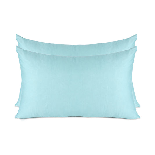 Mint Luxury Hotel Collection Pillow Cover Set – 2 Pieces – 20" x 30" – 100% Cotton Sateen TC-200