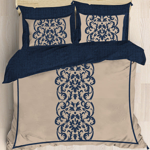 Motif (Emboss) King Quilt Cover Set – Signature Bedding by Hira Lari