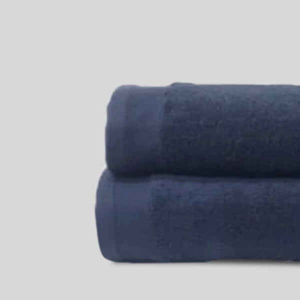 "Navy" 2-Piece Towel Set - THB2FNY