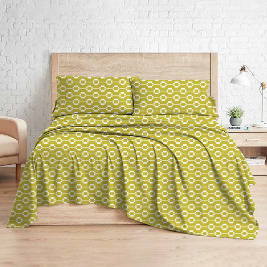 Midcentury | Cherries Digital Print Fitted Sheet Set (Single/King)