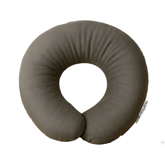 U-Shape Travel Neck Pillow – Velvet Grey