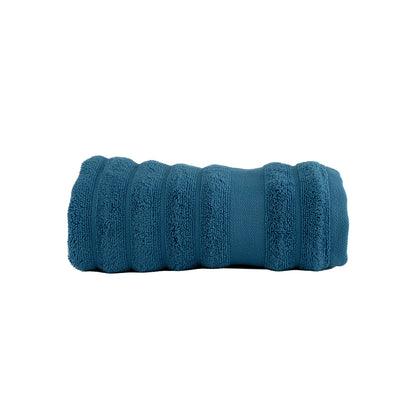 Medium Blue - HL Zero Twist Hand Towel – 600 GSM | Premium Cotton (50×100 cm)