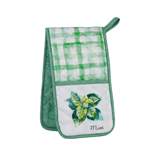 Green – Kitchen Oven Gloves | 100% Cotton